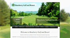 Desktop Screenshot of baneberrygolf.com